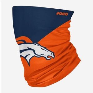 NFL FOCO DENVER BRONCOS NECK GAITER SCARF NWT